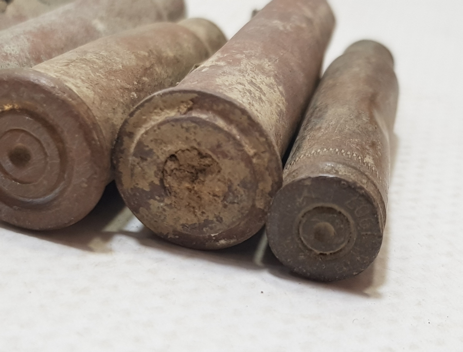 1. DÜNYA SAVAŞI DÖNEMİ ÇEŞİTLİ MİLLETLERE AİT MAVZER MERMİSİ LOTU