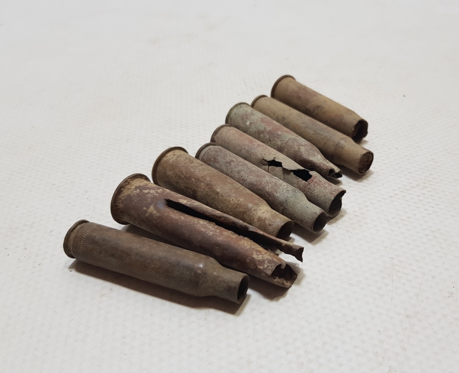 1. DÜNYA SAVAŞI DÖNEMİ ÇEŞİTLİ MİLLETLERE AİT MAVZER MERMİSİ LOTU