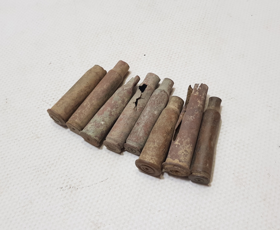 1. DÜNYA SAVAŞI DÖNEMİ ÇEŞİTLİ MİLLETLERE AİT MAVZER MERMİSİ LOTU