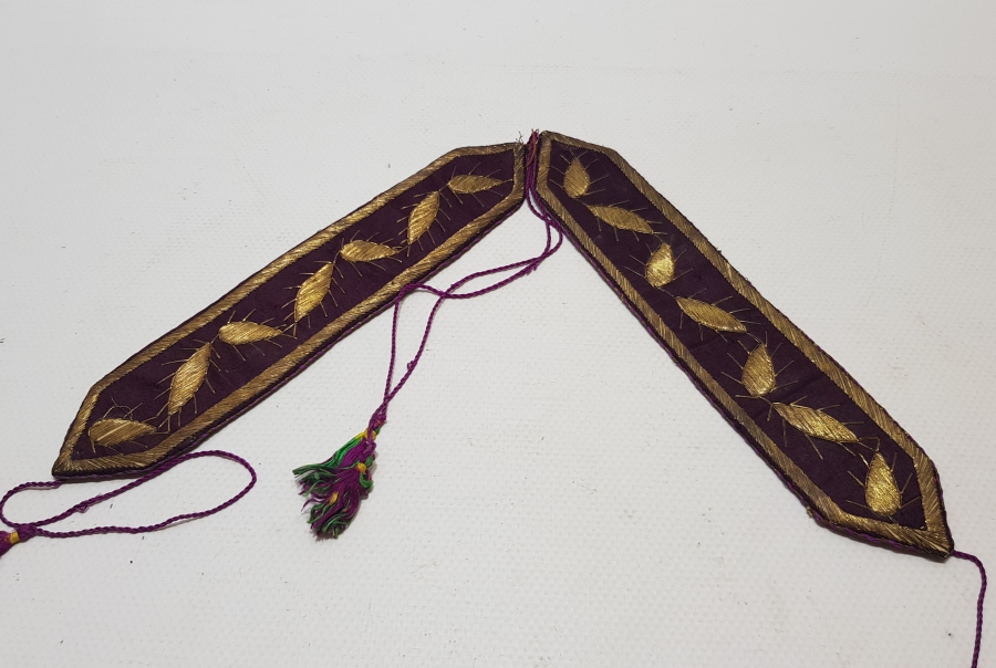 OSMANLI DÖNEMİ ÇOK NADİR BURSA İŞİ KOZALI GELİN KEMERİ