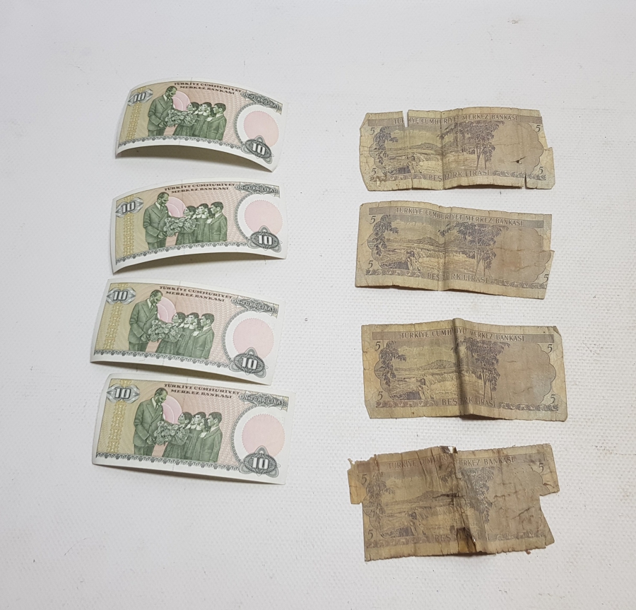 ANTİKA KAĞIT PARA LOTU