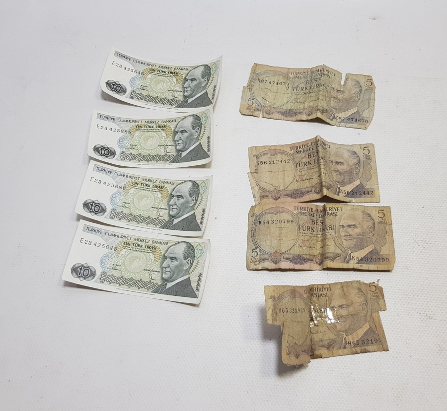 ANTİKA KAĞIT PARA LOTU