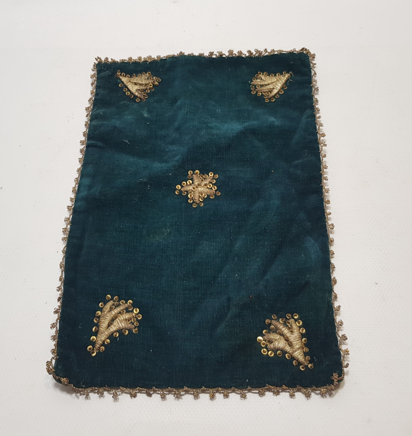 OSMANLI DÖNEMİ ÇOK NADİR SIRMALI GELİN HAMAM KESESİ