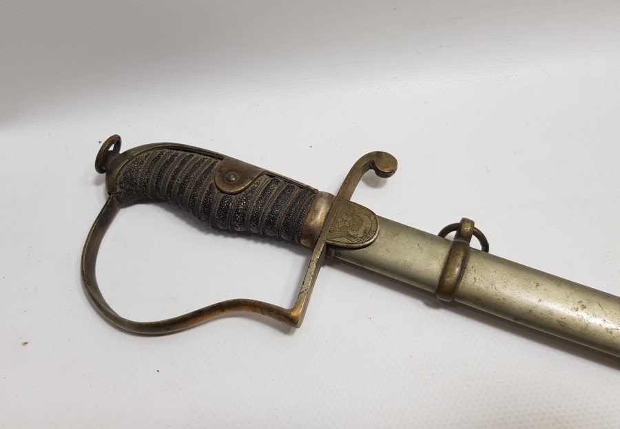 OSMANLI DÖNEMİ İGUANA SAPLI ÇOK NADİR SUBAY KILICI