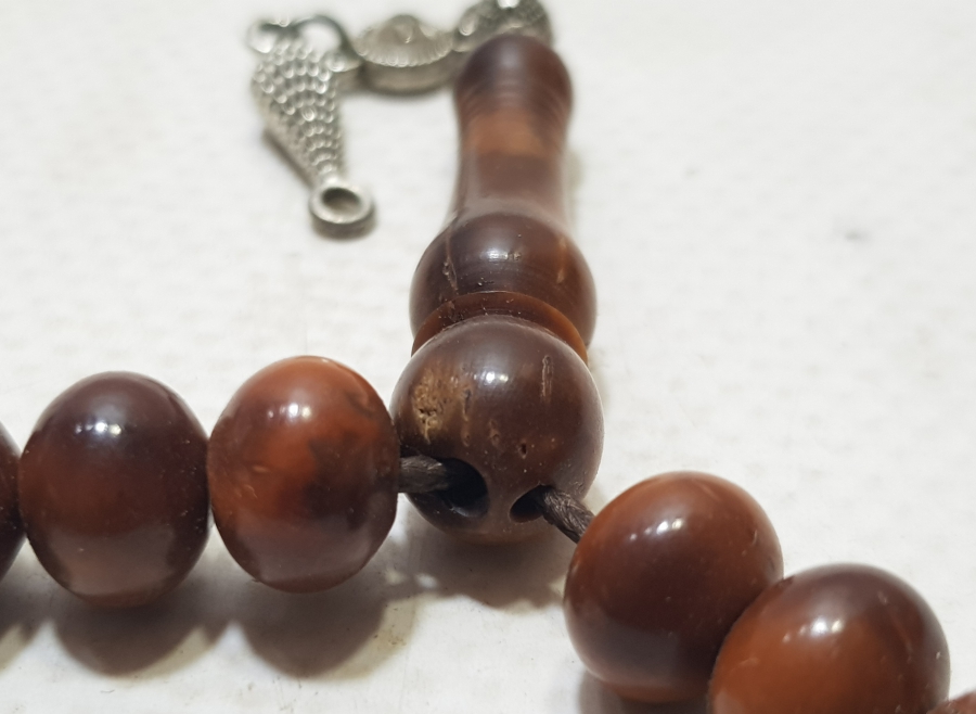 OSMANLI DÖNEMİ KEMANE TORNA YAPIMI KUKA TESPİH