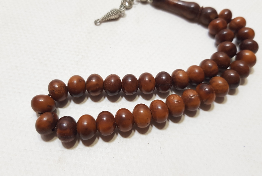 OSMANLI DÖNEMİ KEMANE TORNA YAPIMI KUKA TESPİH