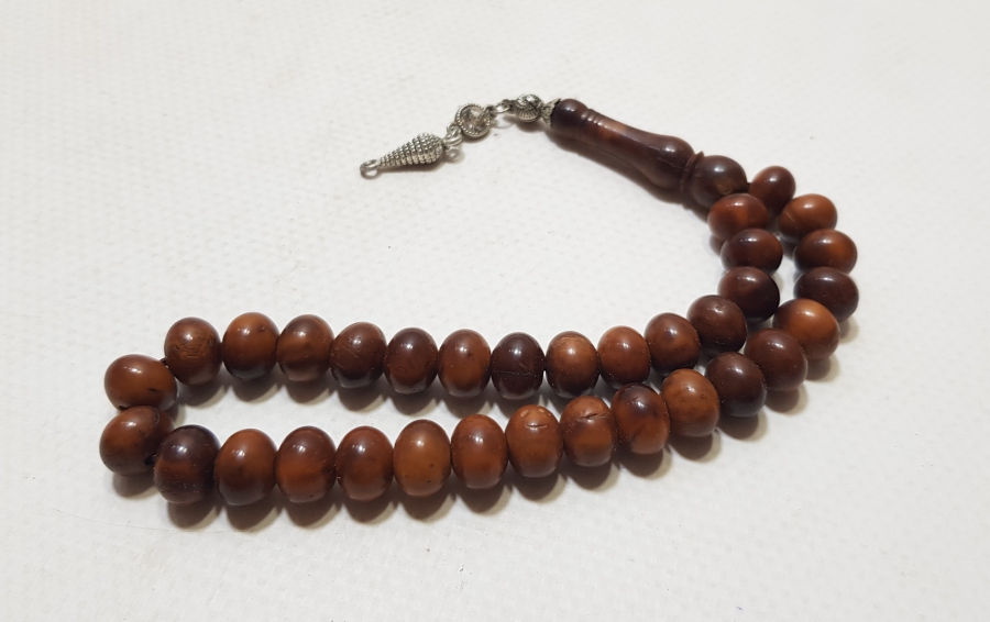 OSMANLI DÖNEMİ KEMANE TORNA YAPIMI KUKA TESPİH