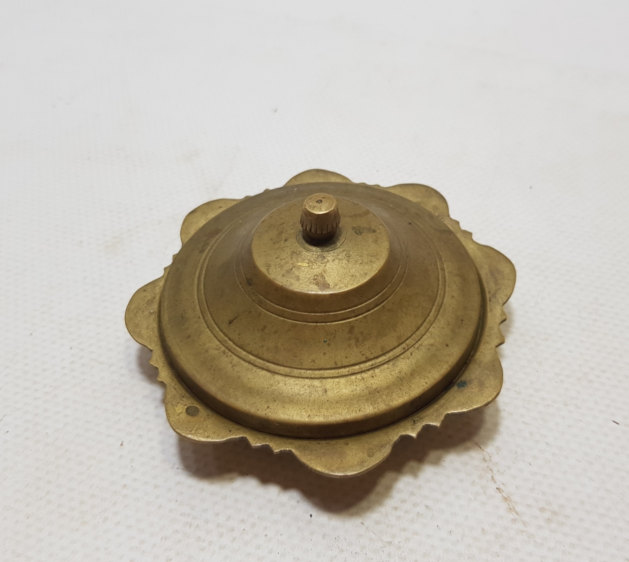 OSMANLI DÖNEMİ SÜLEYMANİYE İŞİ KAPAKLI İFTARİYELİK - HURMALIK