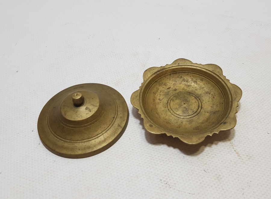 OSMANLI DÖNEMİ SÜLEYMANİYE İŞİ KAPAKLI İFTARİYELİK - HURMALIK