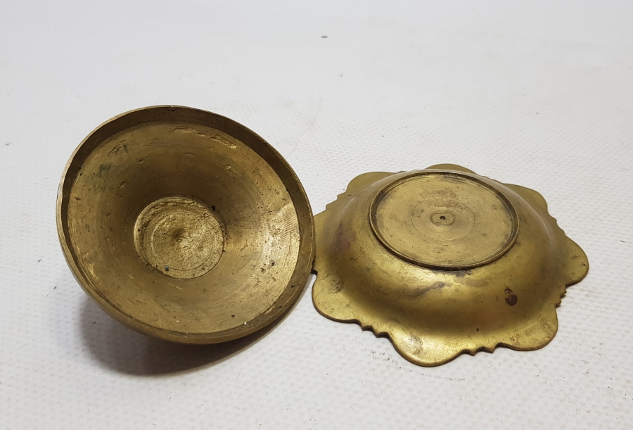 OSMANLI DÖNEMİ SÜLEYMANİYE İŞİ KAPAKLI İFTARİYELİK - HURMALIK