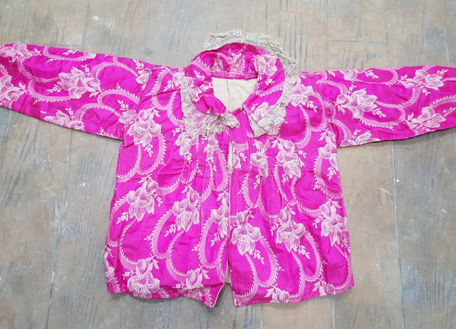 OSMANLI DÖNEMİ İPEK ELMASİYE GELİN CEKETİ