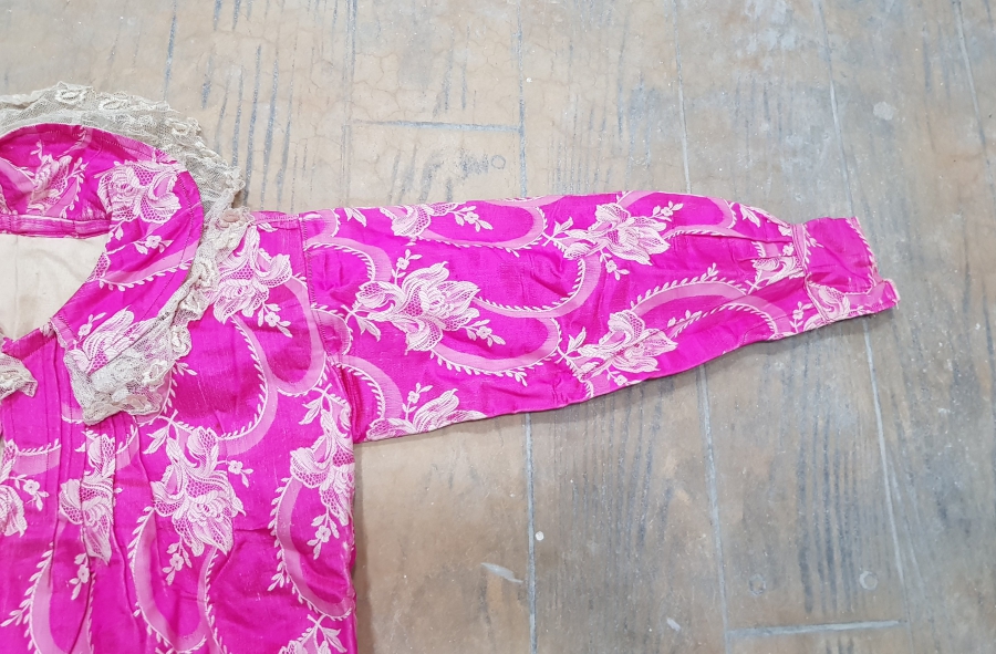 OSMANLI DÖNEMİ İPEK ELMASİYE GELİN CEKETİ