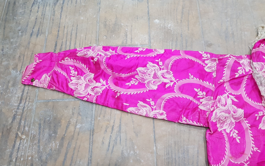 OSMANLI DÖNEMİ İPEK ELMASİYE GELİN CEKETİ