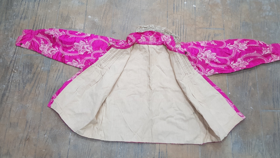 OSMANLI DÖNEMİ İPEK ELMASİYE GELİN CEKETİ