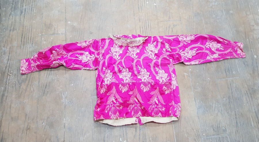 OSMANLI DÖNEMİ İPEK ELMASİYE GELİN CEKETİ