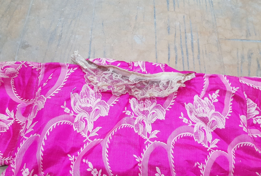 OSMANLI DÖNEMİ İPEK ELMASİYE GELİN CEKETİ