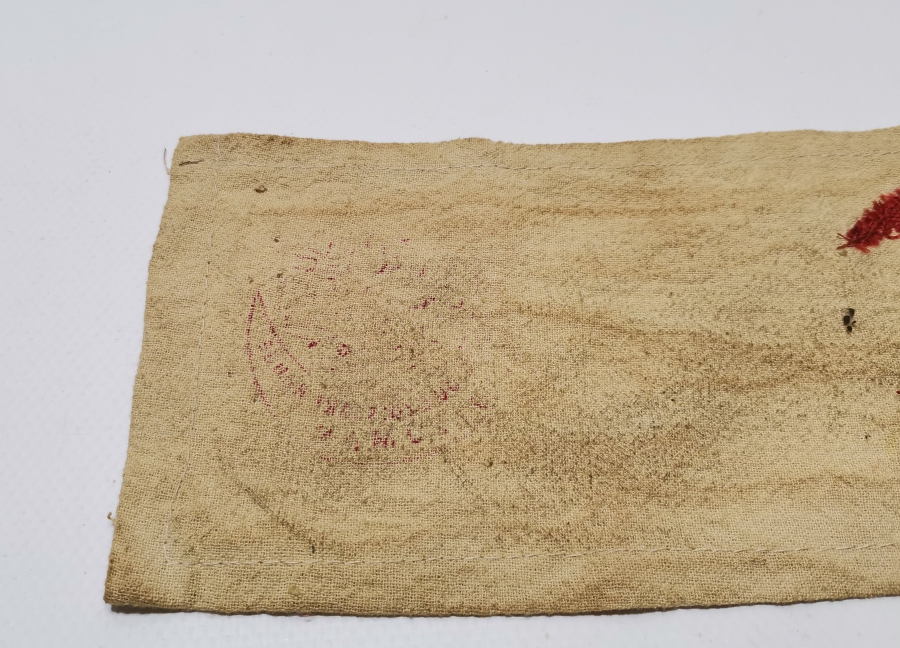 1. DÜNYA SAVAŞI ÜZERİ OSMANLICA YAZILI HİLALİ AHMER KOLLUK