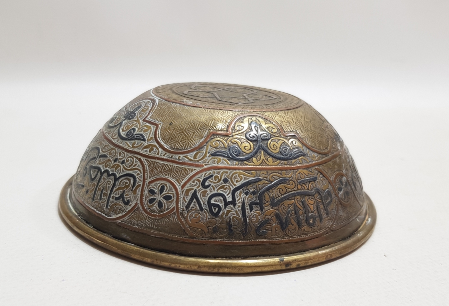 1918 TARİHLİ OSMANLI DÖNEMİ NADİR EL YAPIMI ŞİFA TASI