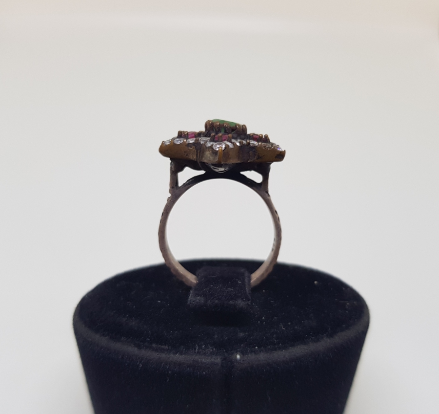 YILDIZ FORMLU HÜRREM GÜMÜŞ YÜZÜK