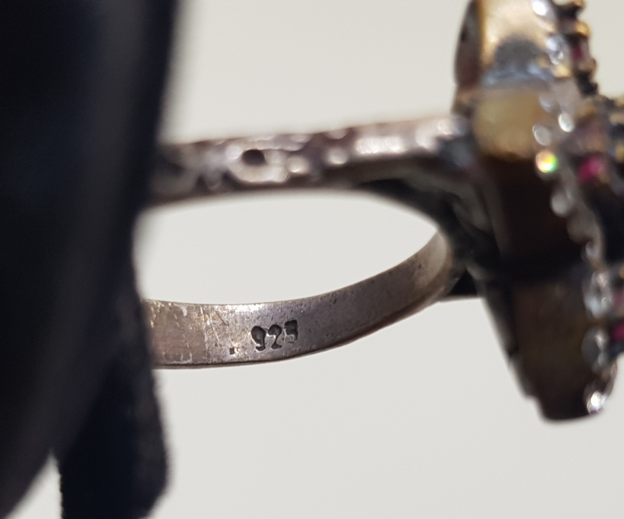 YILDIZ FORMLU HÜRREM GÜMÜŞ YÜZÜK