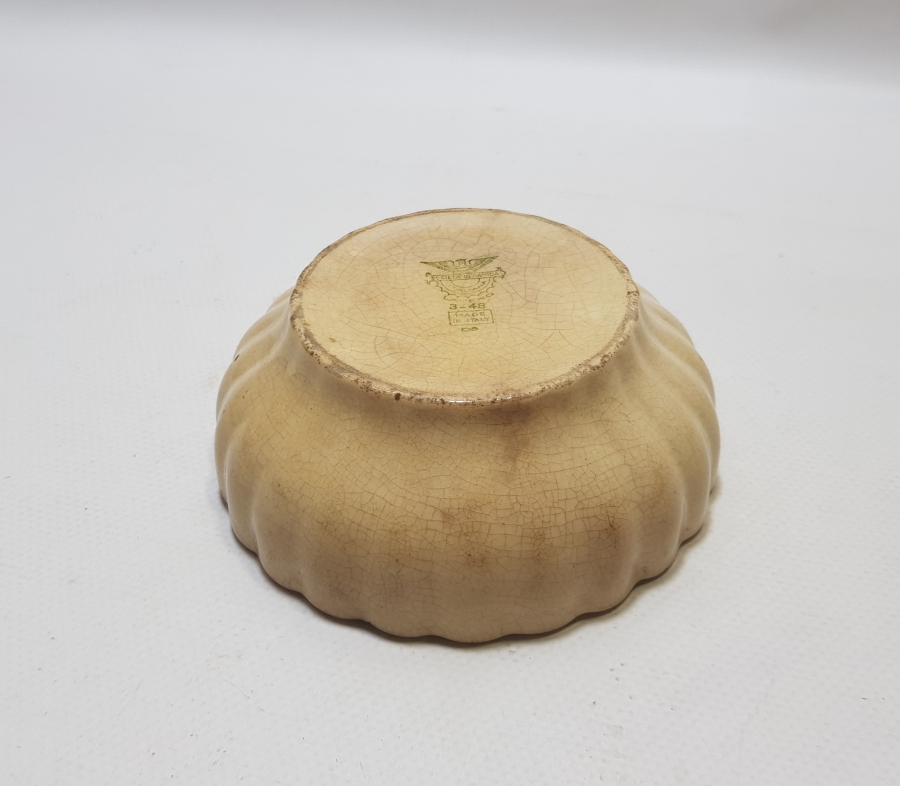 NADİR RENKTE OSMANLI DÖNEMİ BÜYÜK BOY LEVANTEN PORSELEN KASE