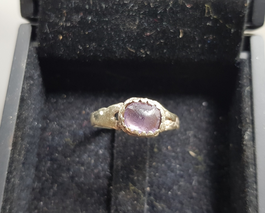 OSMANLI DÖNEMİ NECEF TAŞLI ALTIN YÜZÜK