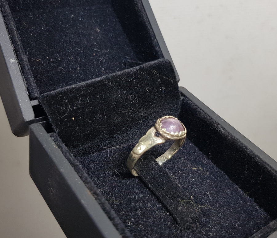 OSMANLI DÖNEMİ NECEF TAŞLI ALTIN YÜZÜK