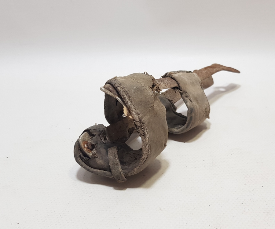 OSMANLI DÖNEMİ ÇOK NADİR HİLAL-İ AHMER TAHTA BACAK