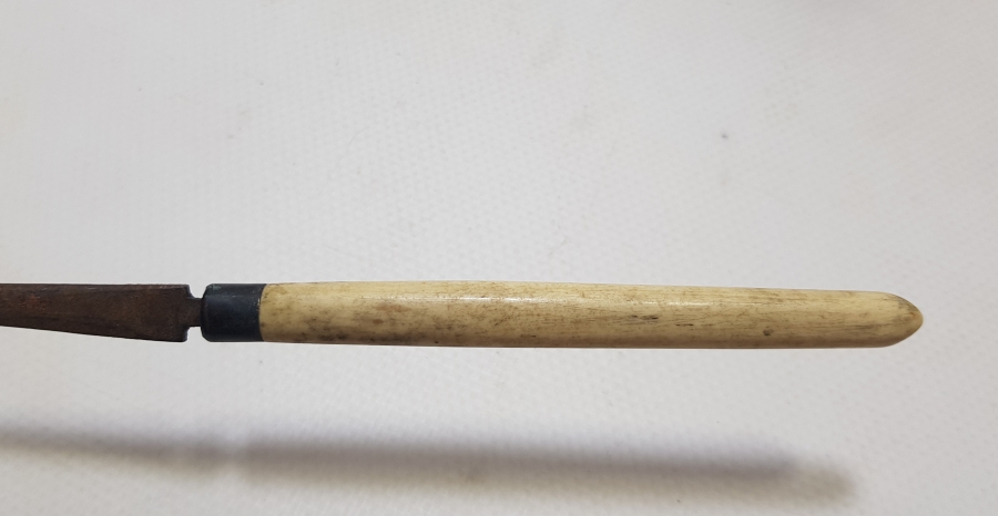 OSMANLI DÖNEMİ KEMİK SAPLI ÇOK NADİR ÇERKES ÇİZME ŞİŞİ