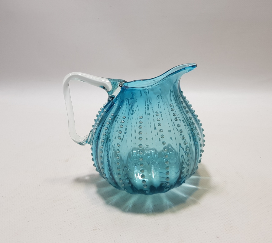 ÜFLEME CAMDAN MAMUL ANTİKA MURANO SÜRAHİ