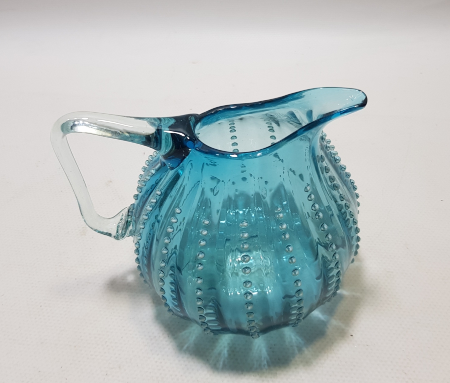 ÜFLEME CAMDAN MAMUL ANTİKA MURANO SÜRAHİ