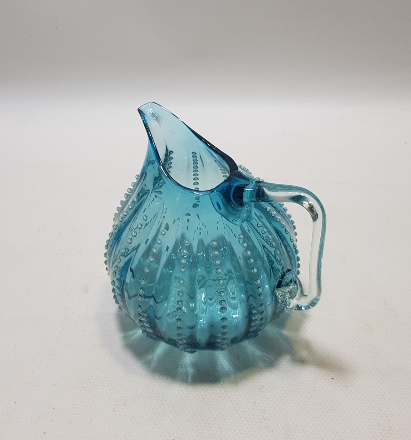 ÜFLEME CAMDAN MAMUL ANTİKA MURANO SÜRAHİ