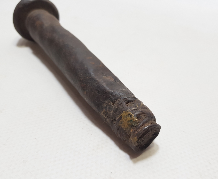 OSMANLI DÖNEMİ SİKKE FORMLU TEKKE İŞİ NADİR DİBEK ELİ - HAVAN ELİ