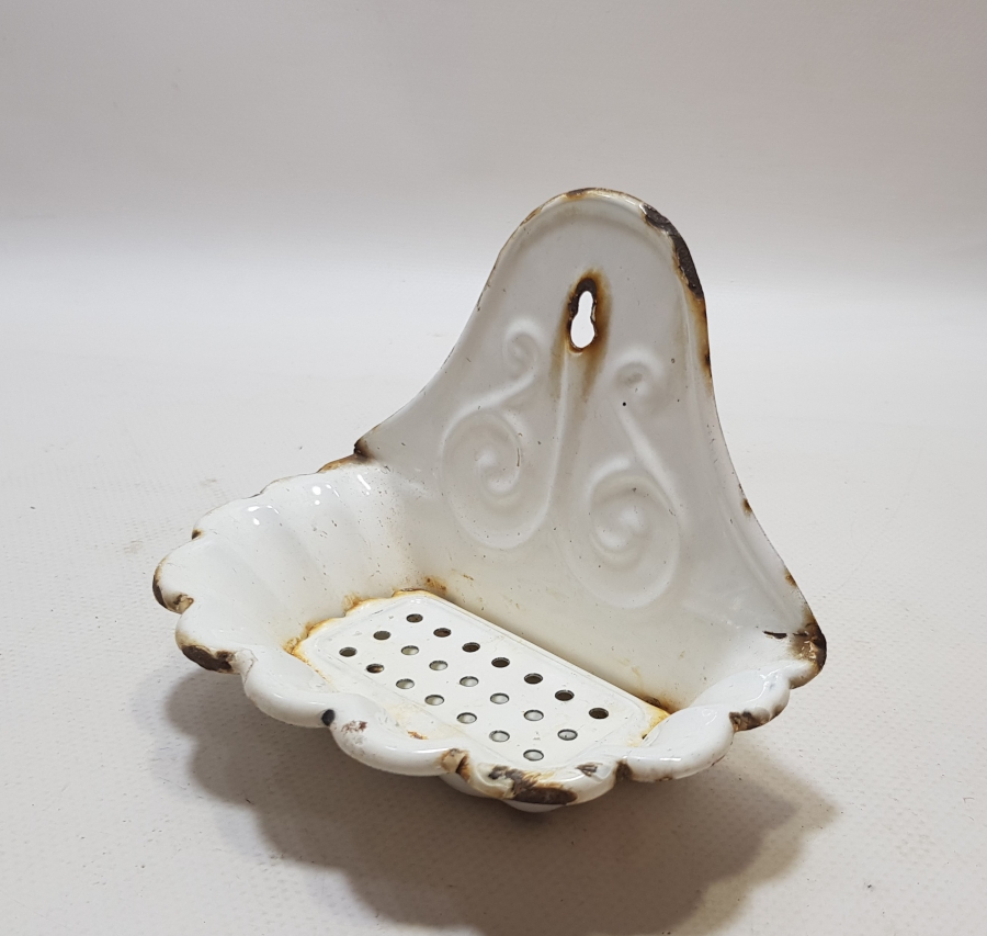 OSMANLI DÖNEMİ ÇOK NADİR EMAYE SABUNLUK