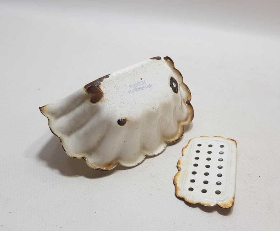 OSMANLI DÖNEMİ ÇOK NADİR EMAYE SABUNLUK