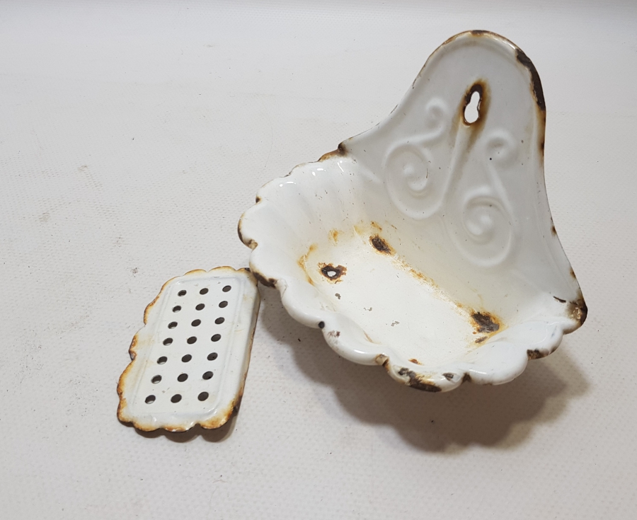 OSMANLI DÖNEMİ ÇOK NADİR EMAYE SABUNLUK