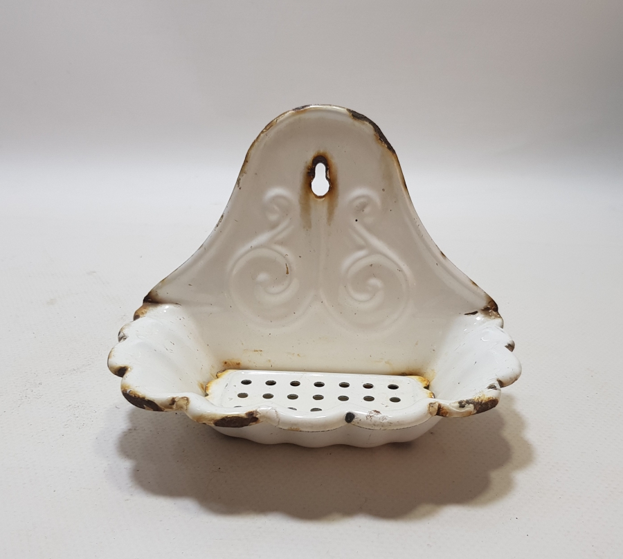 OSMANLI DÖNEMİ ÇOK NADİR EMAYE SABUNLUK