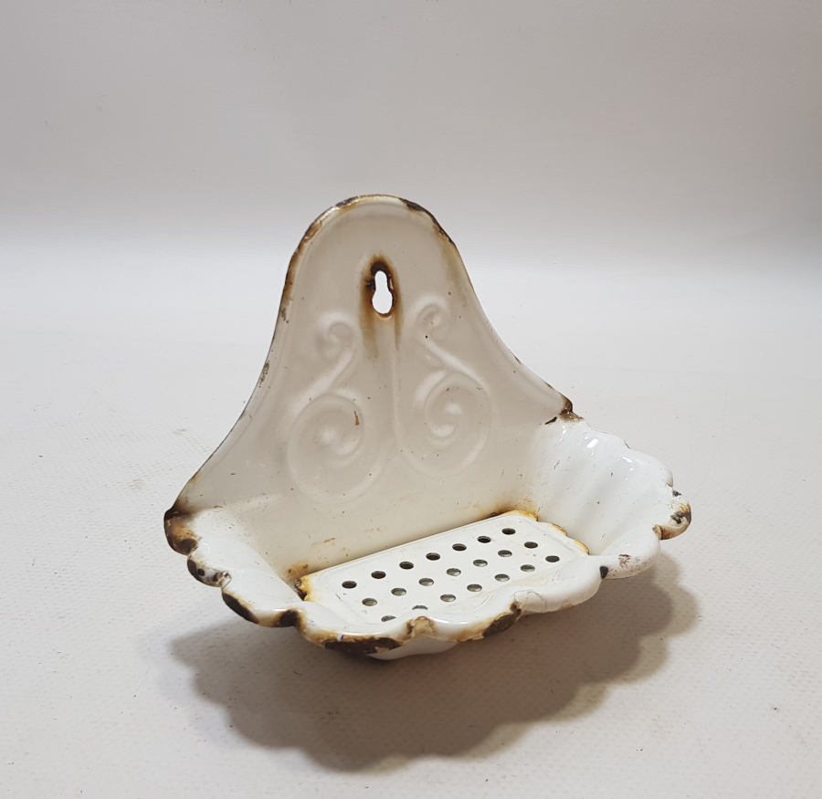 OSMANLI DÖNEMİ ÇOK NADİR EMAYE SABUNLUK