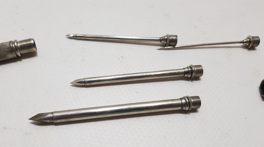 OSMANLI DÖNEMİ FARKLI BOYLARDA ÇOK NADİR HAKKAK - KAZIMA ALETLERİ