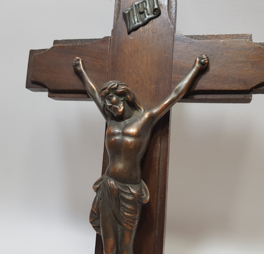 OSMANLI DÖNEMİ BÜYÜK BOY AHŞAP RUM HAÇI