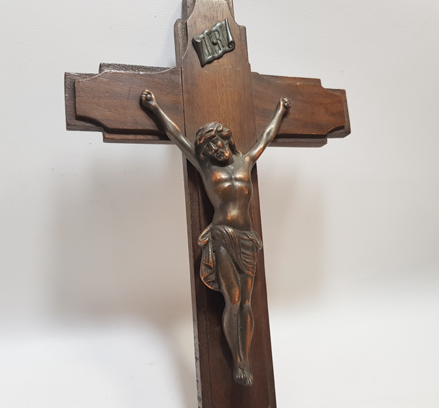 OSMANLI DÖNEMİ BÜYÜK BOY AHŞAP RUM HAÇI