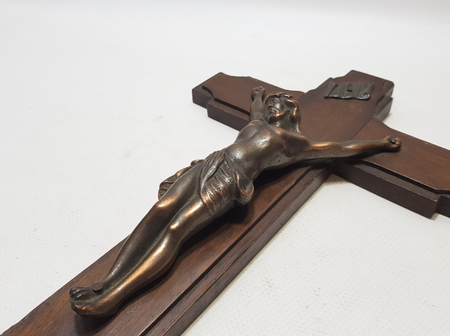 OSMANLI DÖNEMİ BÜYÜK BOY AHŞAP RUM HAÇI