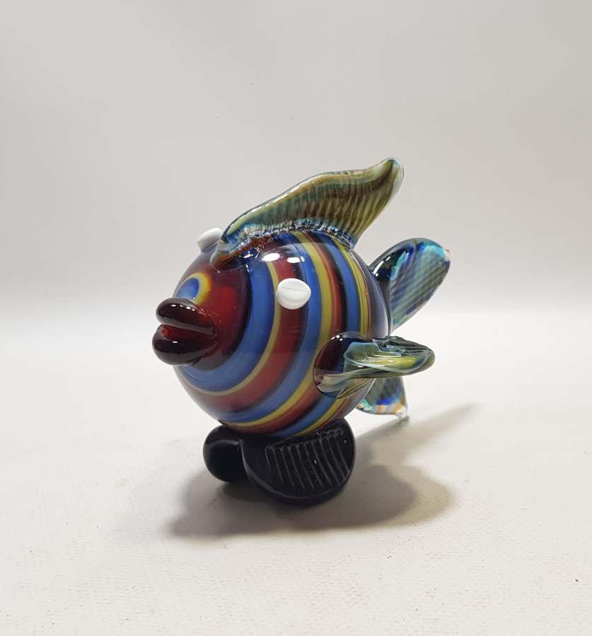ANTİKA MURANO BALIK FİGÜRÜ