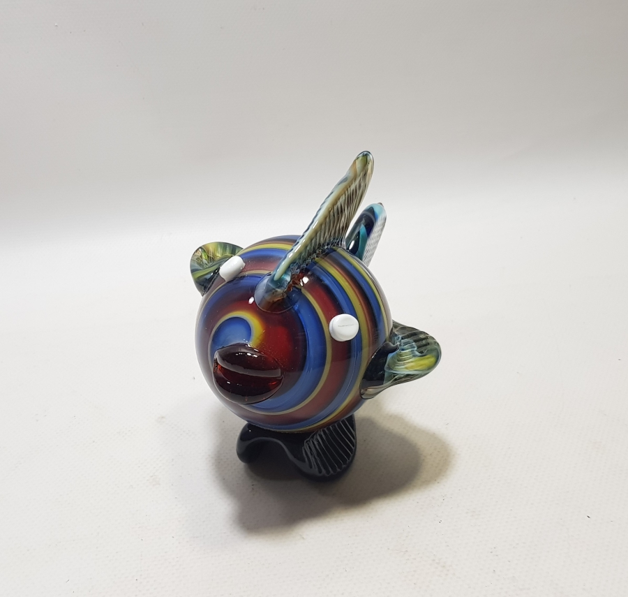 ANTİKA MURANO BALIK FİGÜRÜ