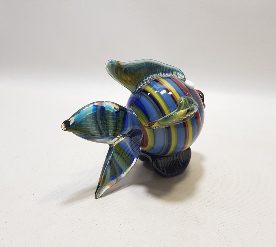 ANTİKA MURANO BALIK FİGÜRÜ