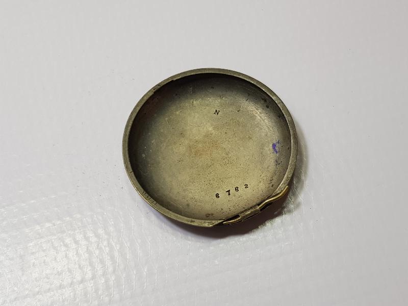 OSMANLI DÖNEMİ TILSIMLI GÜMÜŞ SAAT KAPAĞI