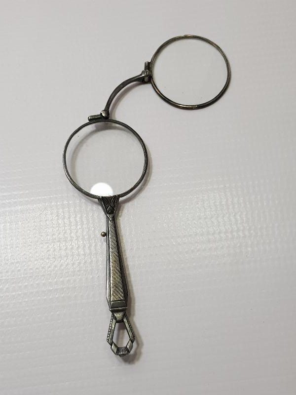 OSMANLI DÖNEMİ GÜMÜŞ OKUMA GÖZLÜĞÜ - OPERA GÖZLÜĞÜ