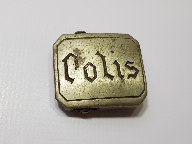 ANTİKA POLİS KEMER TOKASI