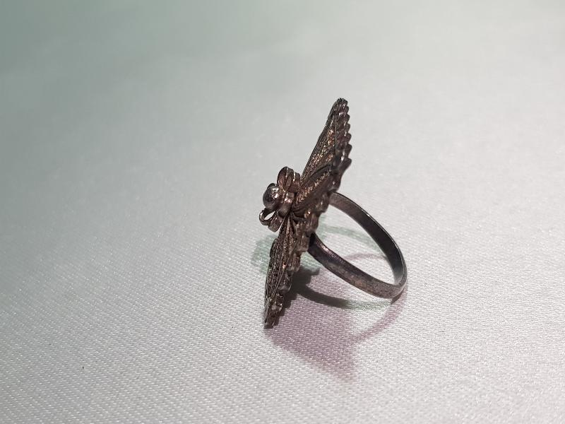 OSMANLI TELKARİ GÜMÜŞ YÜZÜK