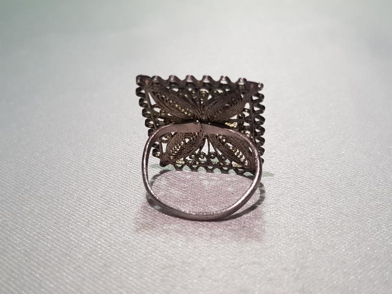 OSMANLI TELKARİ GÜMÜŞ YÜZÜK